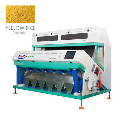 SGS 384 Chutes Tahıl Renk Ayırıcı Makinesi 10T İşleme Kapasitesi