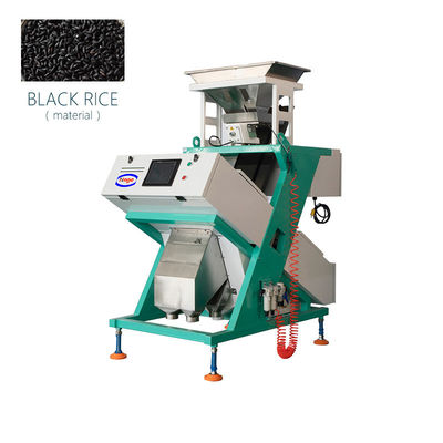 64 Chutes 1500KGS Buğday Pirinç Renk Sıralayıcısı Makinesi sıkışma önleyici